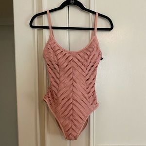 Kenneth Cole- Crochet One Piece- Small
